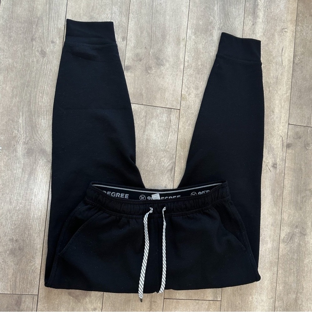 90 Degree by Reflex Men’s Black Sweatpants Joggers ‘Scuba All Day Ace Joggers’
